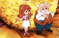 Scena iz filma Palčica (Thumbelina)